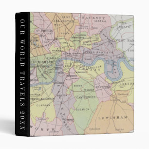 Map of Metropolitan Parliamentary Boroughs Binder