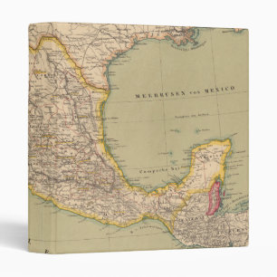 Map of Mexico Binder