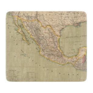Map of Mexico Cutting Board