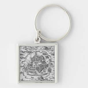 Map of Mexico Keychain