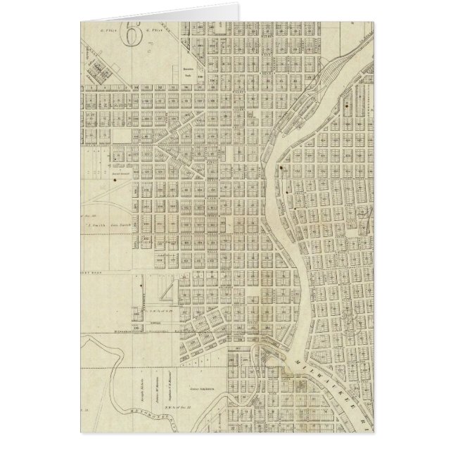 Map of Milwaukee (Front)