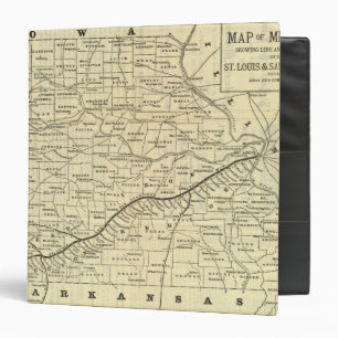 Map of Missouri 2 Binder