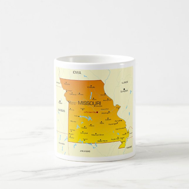 Map Of Missouri Coffee Mug (Creator Uploaded)