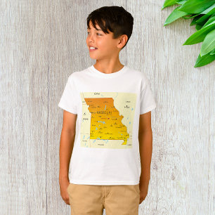 Map Of Missouri T-Shirt