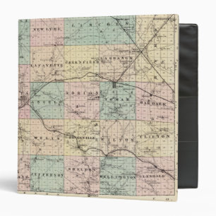Map of Monroe County, State of Wisconsin Binder