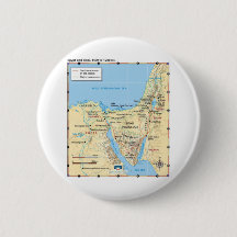Map of Moses Exodus Egypt and Sinai 1400 to 1200 B