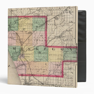 Map of Muskegon County, Michigan Binder