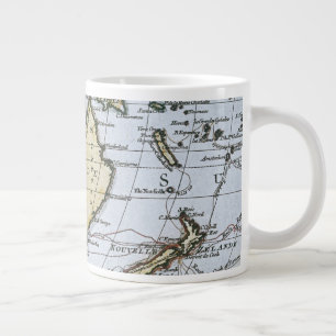 Map of New Holland Large Coffee Mug