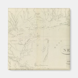 Map of New Orleans Magnet