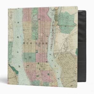 Map of New York and Vicinity Binder