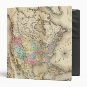 Map of North America 3 Binder