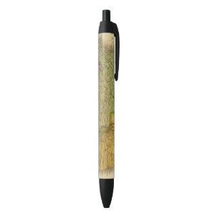 Map of North America 3 Black Ink Pen