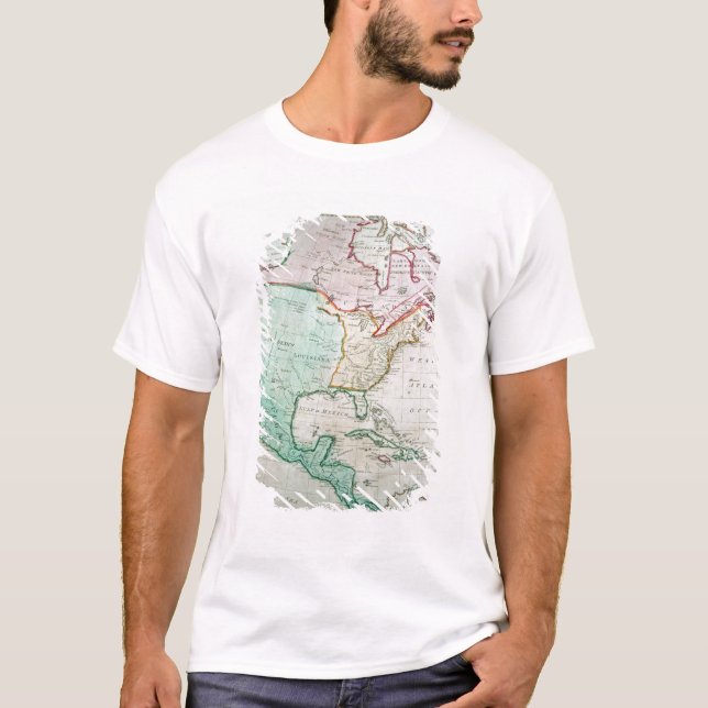 Map of North America T-Shirt (Front)