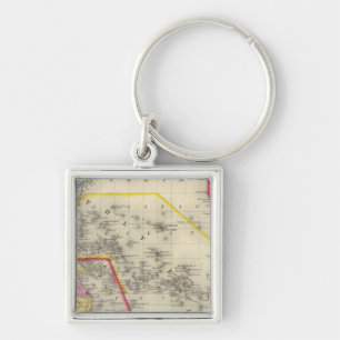 Map Of Oceanica Keychain