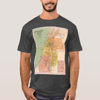 Map of Palestine in the Time of Christ to 70 A T-Shirt