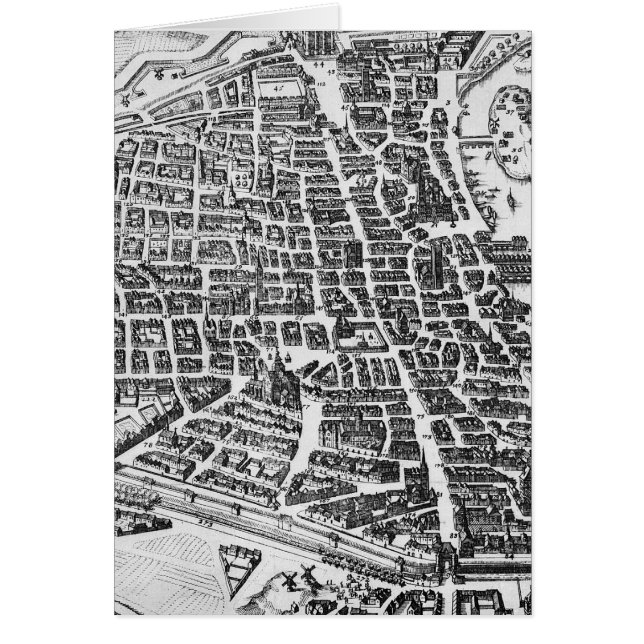 Map of Paris, 1620 (Front)