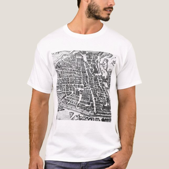 Map of Paris, 1620 T-Shirt (Front)
