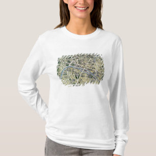Map of Paris during the period of the Grands T-Shirt