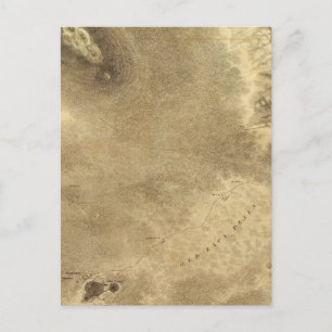 Map of Part of the Island of Hawaii Postcard