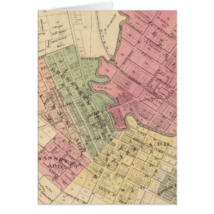 Map of Petaluma City 1877