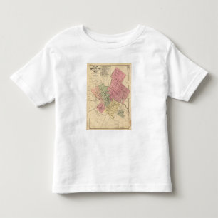 Map of Petaluma City 1877 Toddler T-shirt