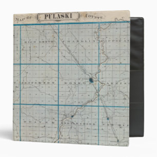 Map of Pulaski County Binder