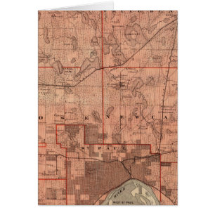 Map of Ramsey County, Minnesota