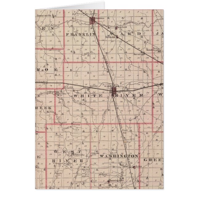Map of Randolph County (Front)