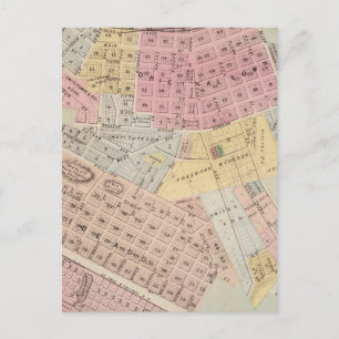 Map of Red Wing, Goodhue County, Minnesota Postcard