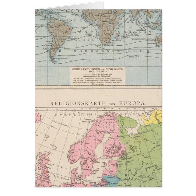 Map of Religions in Europe (Front)