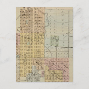 Map of Rochester, Minnesota Postcard