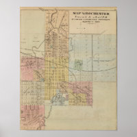 Map of Rochester, Minnesota