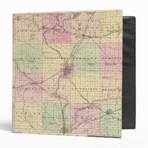 Map of Rock County, State of Wisconsin Binder
