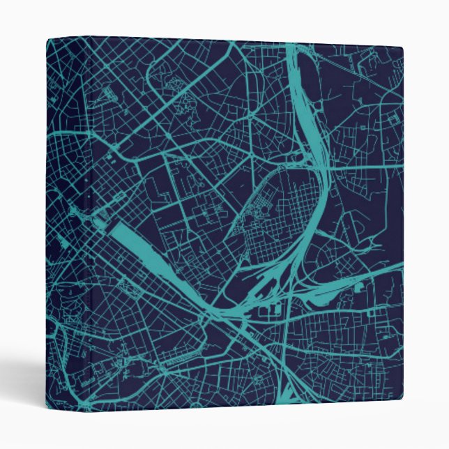 Map of Rome Binder (Front/Spine)