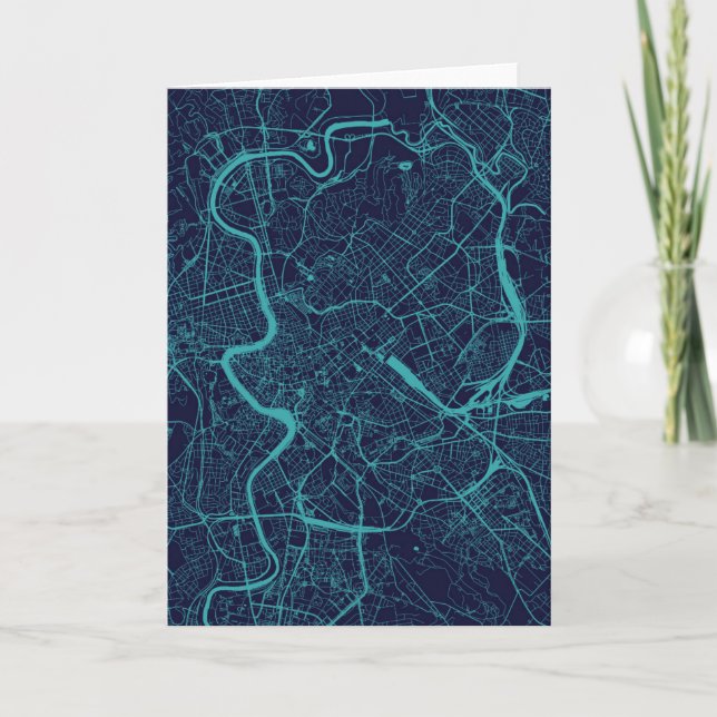 Map of Rome Card (Front)