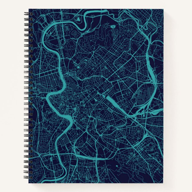 Map of Rome Notebook (Front)