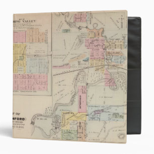 Map of Rushford, Fillmore County, Minnesota Binder