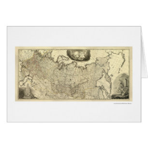 Map of Russia 1786