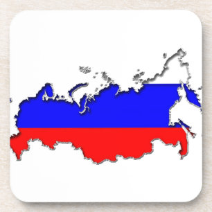 Map of Russia Coaster