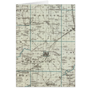 Map of Saline County