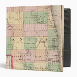 Map of Sanilac County, Michigan Binder