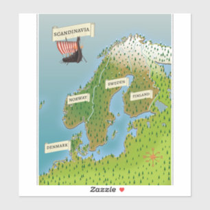 Map Of Scandinavia