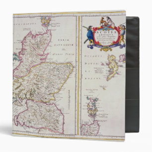 Map of Scotland, c.1700 Binder