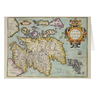 Map of Scotland   Miliaria Scotia