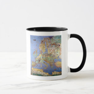 Map of Sixteenth Century Europe Mug