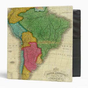 Map of South America 3 Binder