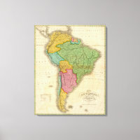 Map of South America 3