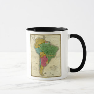 Map of South America 3 Mug