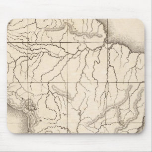 Map of South America Mouse Pad
