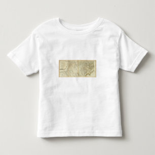 Map Of  South and North Carolina Toddler T-shirt